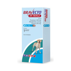 Bravecto 1M Triple 20 a 40kg