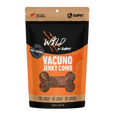 Natural Dog Snacks Vacuno JERKY SLICES