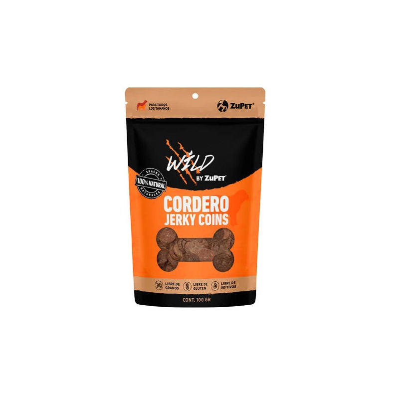 Natural Dog Snacks Cordero JERKY SLICES