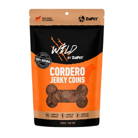 Natural Dog Snacks Cordero JERKY SLICES