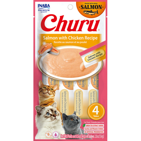 Churu Cat Salmon with Chicken Recipe