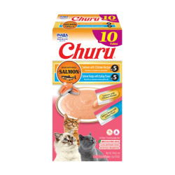 Churu Box Salmon Chicken (10 tubos)