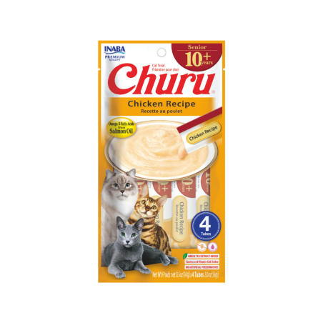 Churu for Senior Chicken Recipe (4 tubos)