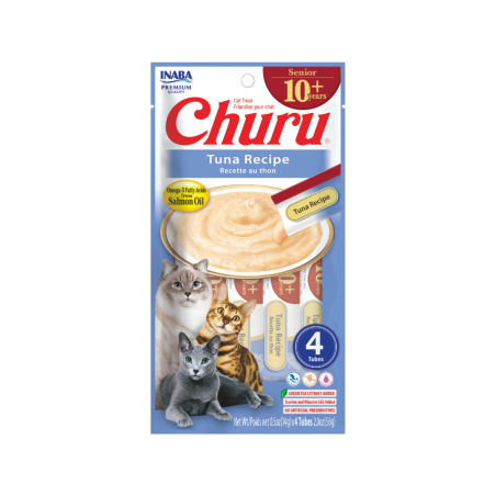 Churu for Senior Tuna Recipe (4 tubos)