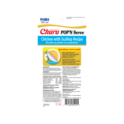 Churu Popn Serve Chicken with Scallop Recipe 35g/2 copas