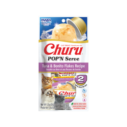 Churu Popn Serve Tuna with Bonito Recipe 35g/2 copas