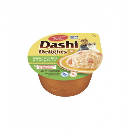 Dashi Delights Chicken with Tuna & Scallop Recipe 70g