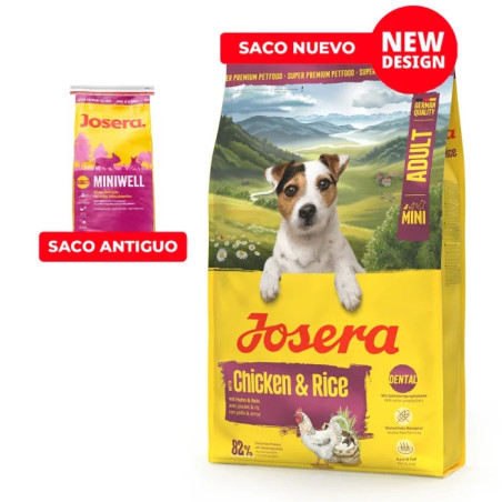 Josera Mini Adult (Pollo y arroz) 900gr