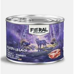 Feral Alimento Humedo Gato Senior Pavo y Conejo200 gr