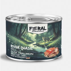 Feral Alimento Humedo Gato Adulto Pato y Salmon 200 gr