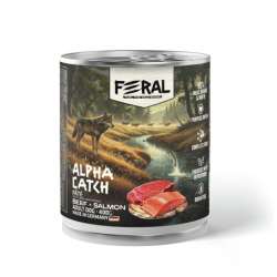 Feral Alimento Humedo Perro Adulto Carne Vacuno y Salmon 400 gr