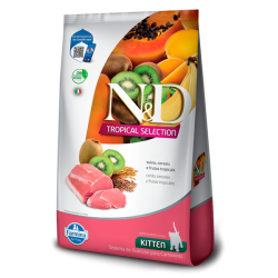 N&D Tropical Selection Gatito Cerdo 7kg