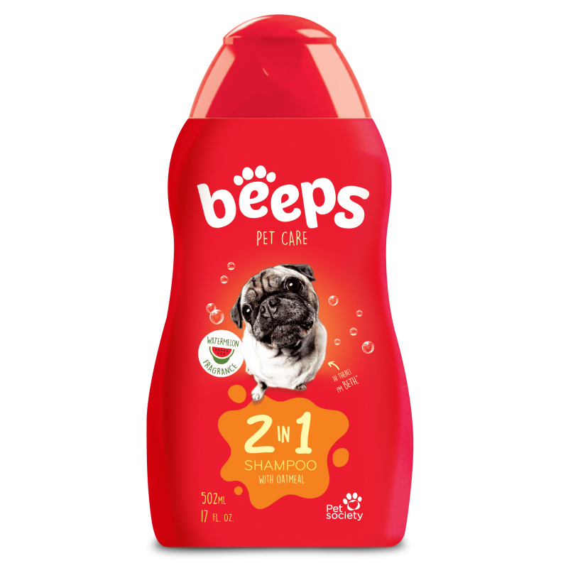 Beeps 2 en 1 Shampoo 502 ml