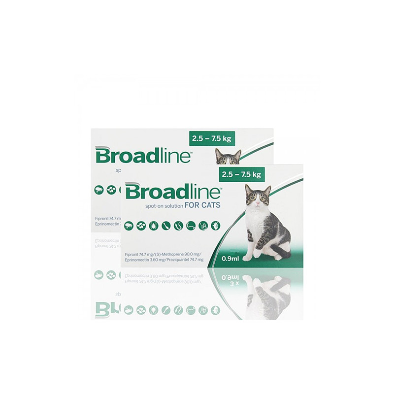 Broadline® para Gatos de 2.5 a 7.5 kg