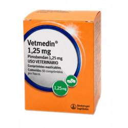Vetmedin 1.25 mg Pimobendan x 50 comprimidos