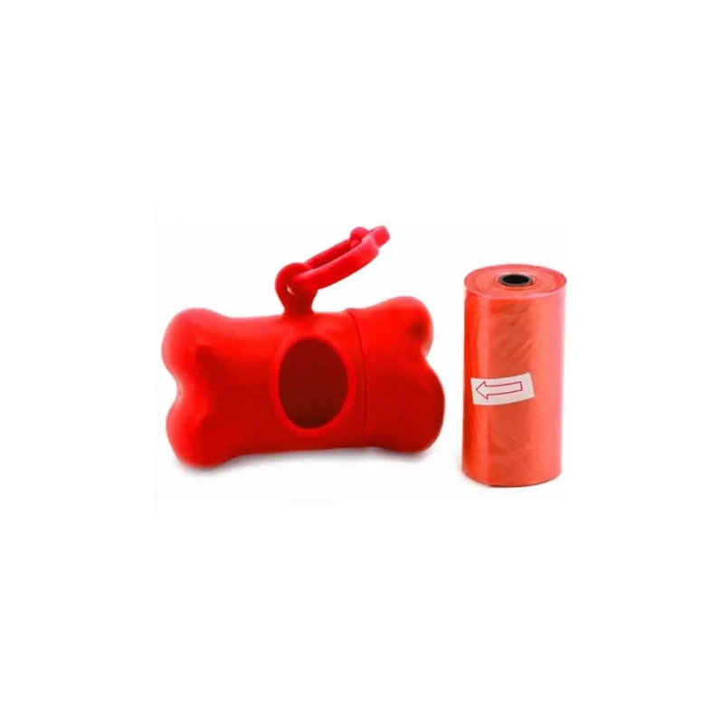 Bolsa para desechos de mascotas (Dispensador y 2 bolsas)