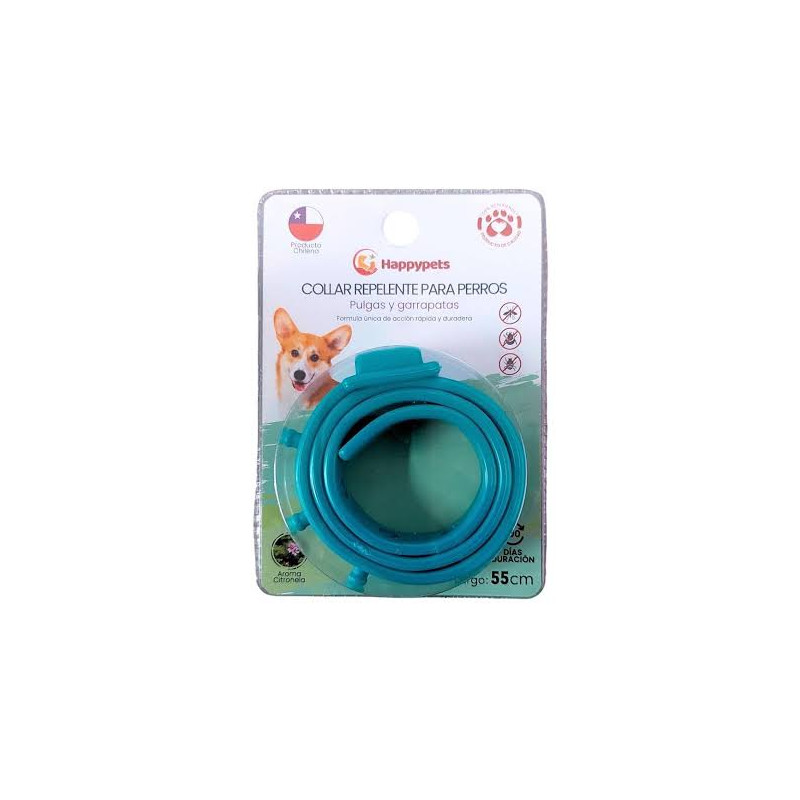 Collar repelente para perros (pulgas y garrapatas)