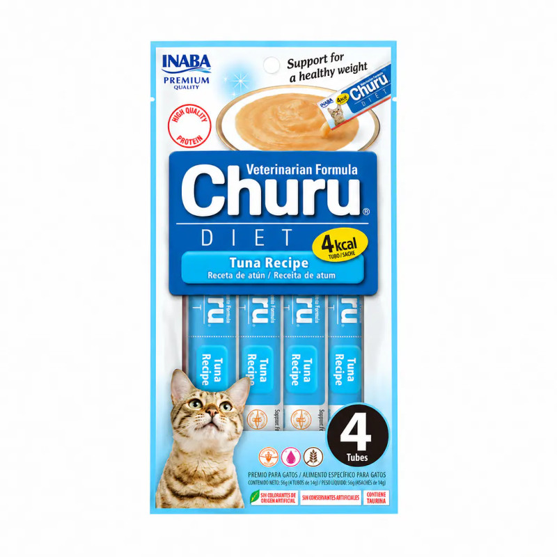 Inaba Churu Diet Atun (4 tubos)