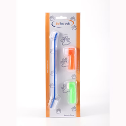 Set cepillo de dientes y 2 cepillos dedo