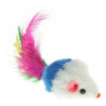 Pack de 2 ratones con cola plumas
