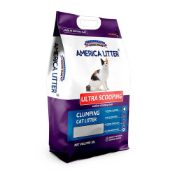 Arena para gatos America Litter Ultra Scooping 15kg