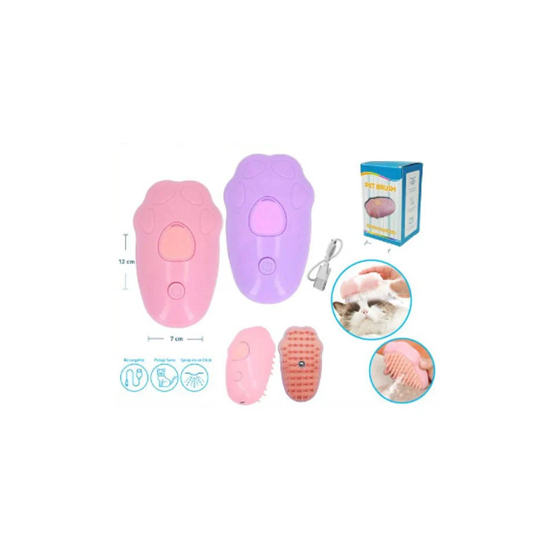 Peine con humificador Pet Brush