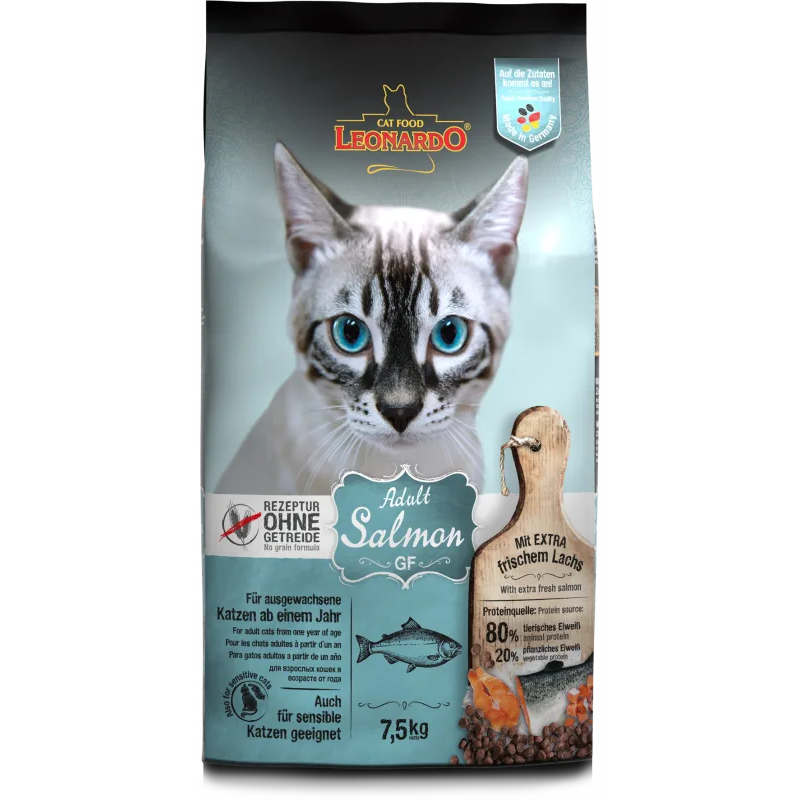 LEONARDO Adult Salmon GF 7.5kg LEONARDO Adult Salmon GF 7.5kg