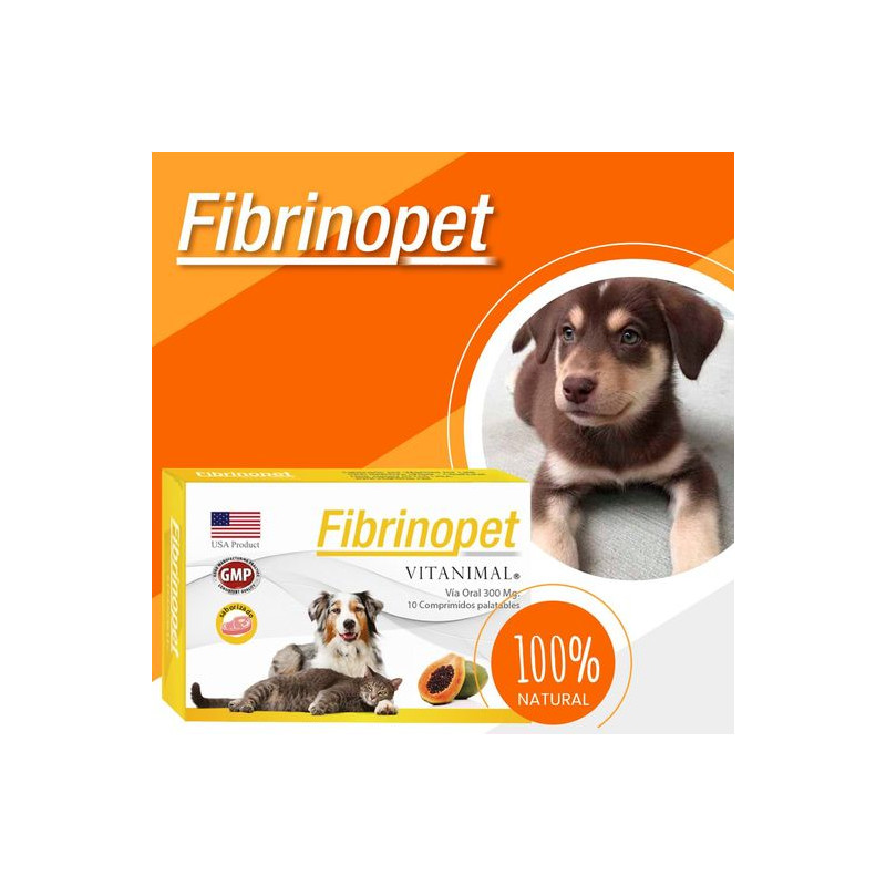 Fibrinopet 30 comprimidos