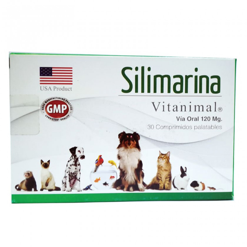 Silimarina Vitanimal 120mg 30 comprimidos