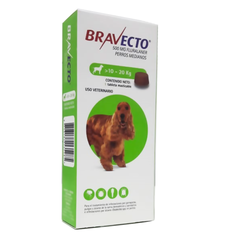 Bravecto 10 a 20 kg Bravecto 10 a 20 kg