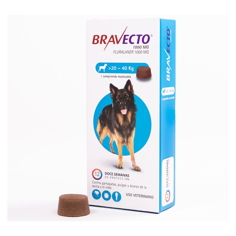 Bravecto 20 a 40 kg