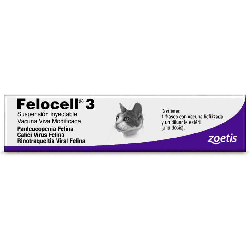 Vacuna felina FELOCELL (Triplefelina)