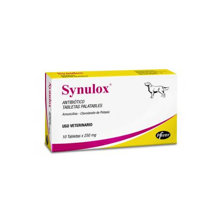Synulox Comprimidos Masticables (10 comprimidos)