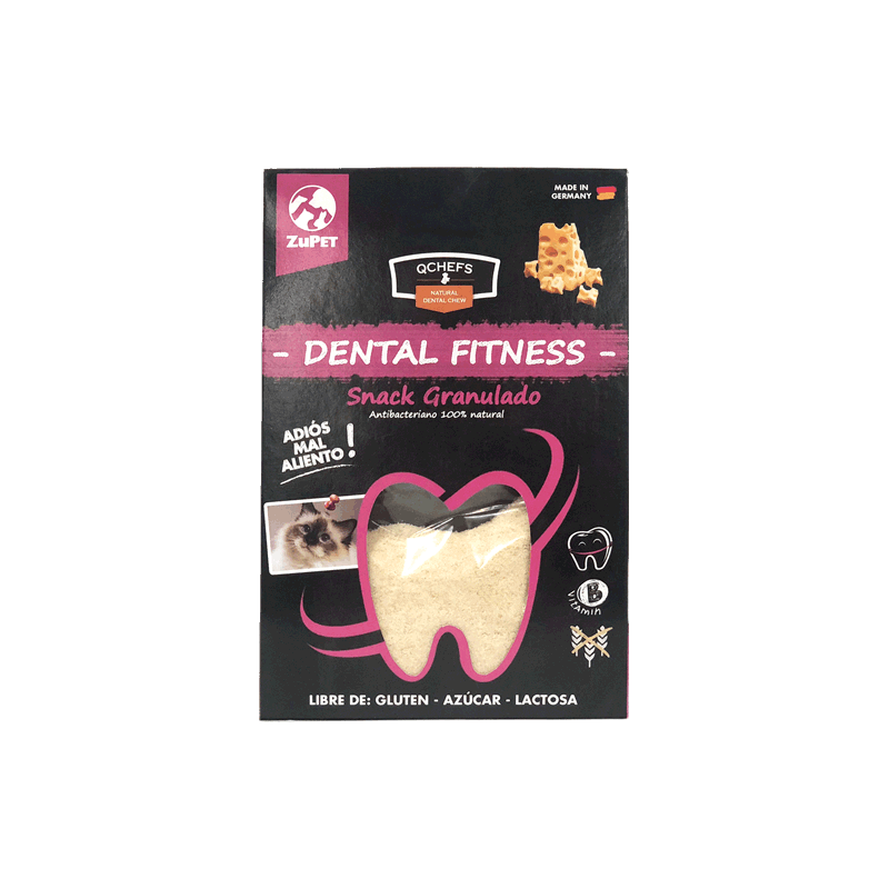 QCHEFS DENTAL SNACK GRANULADO GATO