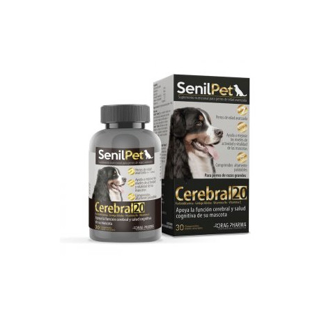 SENILPET® CEREBRAL 20 Comprimido Oral