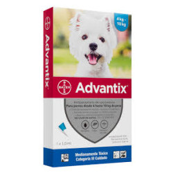 Pipeta Advantix para Perros – 4 Kg a 10 Kg