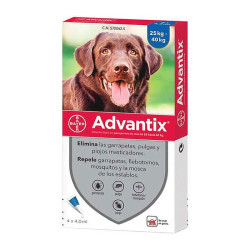 Pipeta Advantix para Perros – 25 Kg a 40 Kg