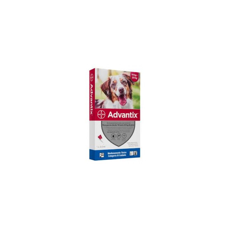 Pipeta Advantix para Perros – 10 Kg a 25 Kg Pipeta Advantix para Perros – 10 Kg a 25 Kg