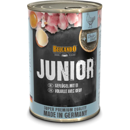 Belcando® Junior ave con huevos 800gr