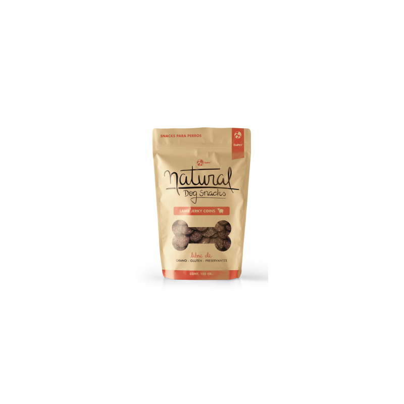 Natural Dog Snacks LAMB JERKY SLICES