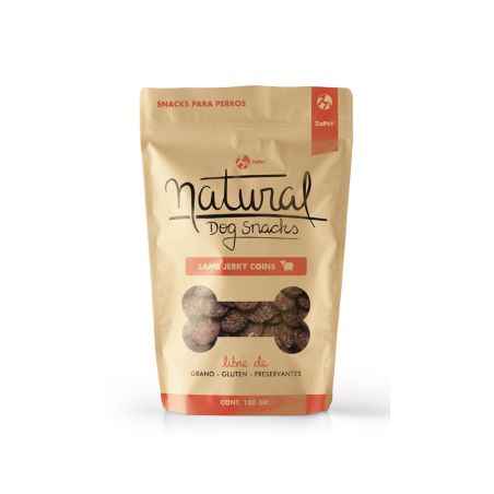 Natural Dog Snacks LAMB JERKY SLICES