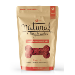 Snack Wild para Perros Salmon Jerky Coins 100 Gr