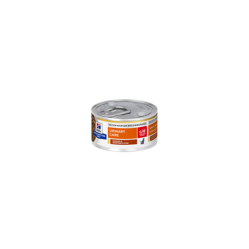 Hill's c/d Multicare Alimento Húmedo con Pollo para Gatos 156g Hill's c/d Multicare Alimento Húmedo con Pollo para Gatos 156g