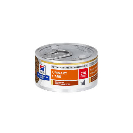 Hill's c/d Multicare Alimento Húmedo con Pollo para Gatos 156g