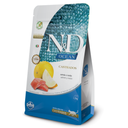 N&D Ocean Gato Adulto Castrado Salmón 7.5kg