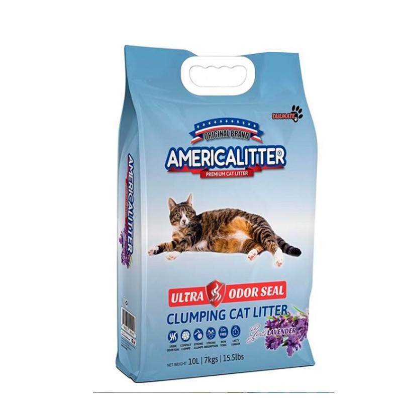 Arena AmericaLitter - Ultra Odor Seal Lavanda 7kg