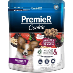 PremieR - Cookie Cachorros Frutos Rojos y Avena