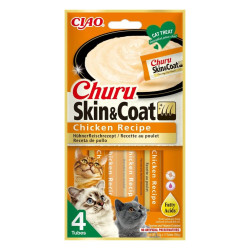 Churu Skin & Coat pollo Recipe – 4 tubos