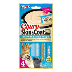 Churu Skin & Coat atún con ostion Recipe – 4 tubos