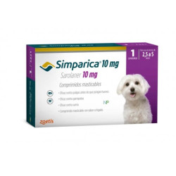 Simparica 10mg (2.5 a 5kg) 1 comprimido